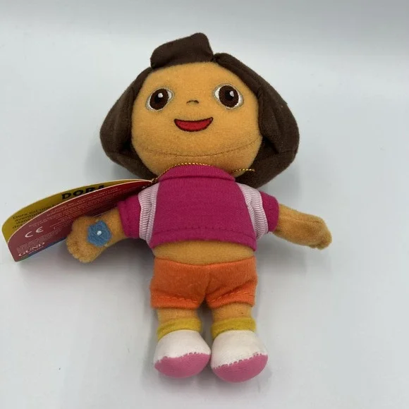 2002 Gund Dora the Explorer 6" Stuffed Animal Plush New With Tags NOS Vintage - Picture 1 of 13